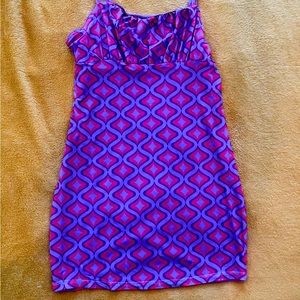 Rue 21 Purple Pink Mini Strap Dress Large